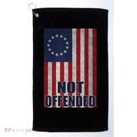 Betsy Ross Flag Not Offended 13 Stars For Protesters Golf Towel thumb 0