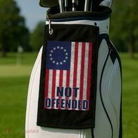 Betsy Ross Flag Not Offended 13 Stars For Protesters Golf Towel thumb 2