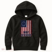 Betsy Ross Flag Not Offended 13 Stars For Protesters Kids Hoodie thumb 0