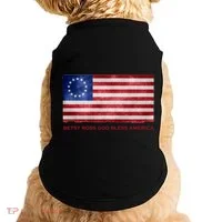 Betsy Ross God Bless America Doggie Tank thumb 0