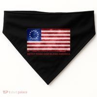 Betsy Ross God Bless America USA-Made Doggie Bandana thumb 0