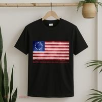 Betsy Ross God Bless America T-Shirt thumb 2