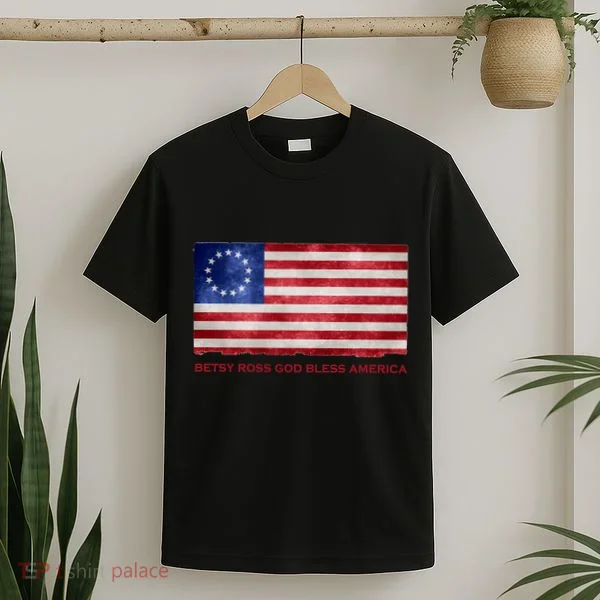 Betsy Ross God Bless America T-Shirt