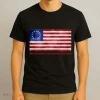 Betsy Ross God Bless America T-Shirt thumb 3