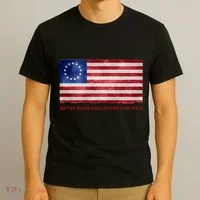 Betsy Ross God Bless America T-Shirt thumb 3