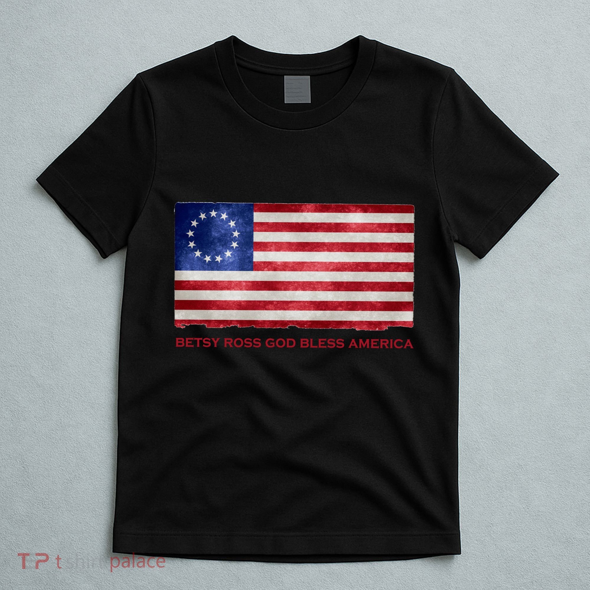 Betsy Ross God Bless America T-Shirt
