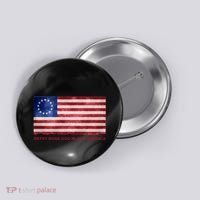 Betsy Ross God Bless America Button thumb 0