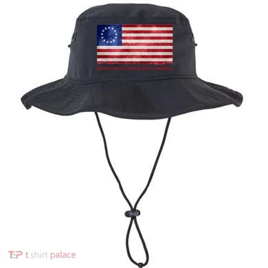 Betsy Ross God Bless America Bucket Hat