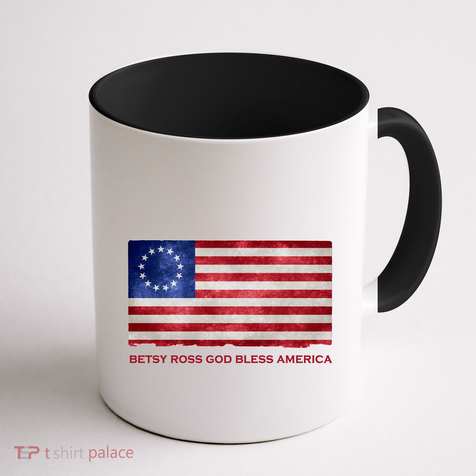 Betsy Ross God Bless America Coffee Mug