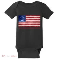Betsy Ross God Bless America Baby Bodysuit thumb 0
