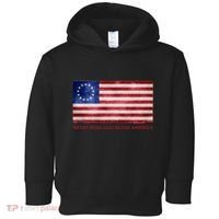 Betsy Ross God Bless America Toddler Hoodie thumb 0