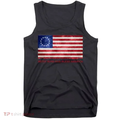 Betsy Ross God Bless America Tank Top