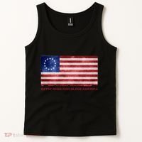 Betsy Ross God Bless America Tank Top thumb 2