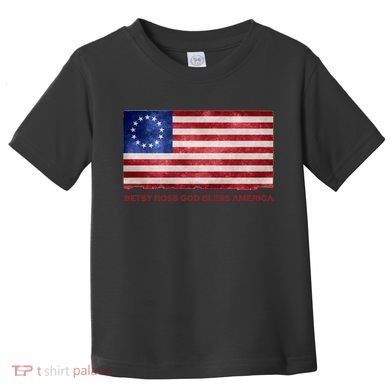 Betsy Ross God Bless America Toddler T-Shirt