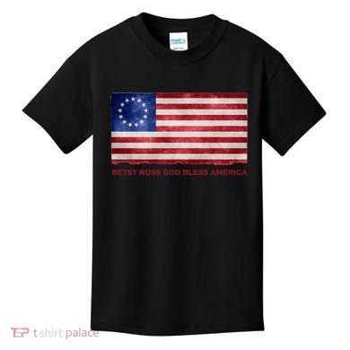 Betsy Ross God Bless America Kids T-Shirt