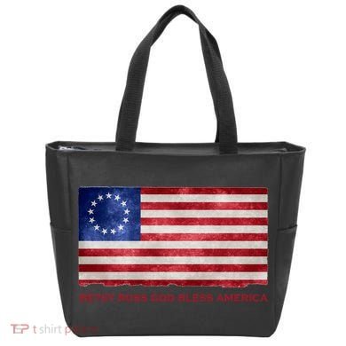 Betsy Ross God Bless America Tote Bag