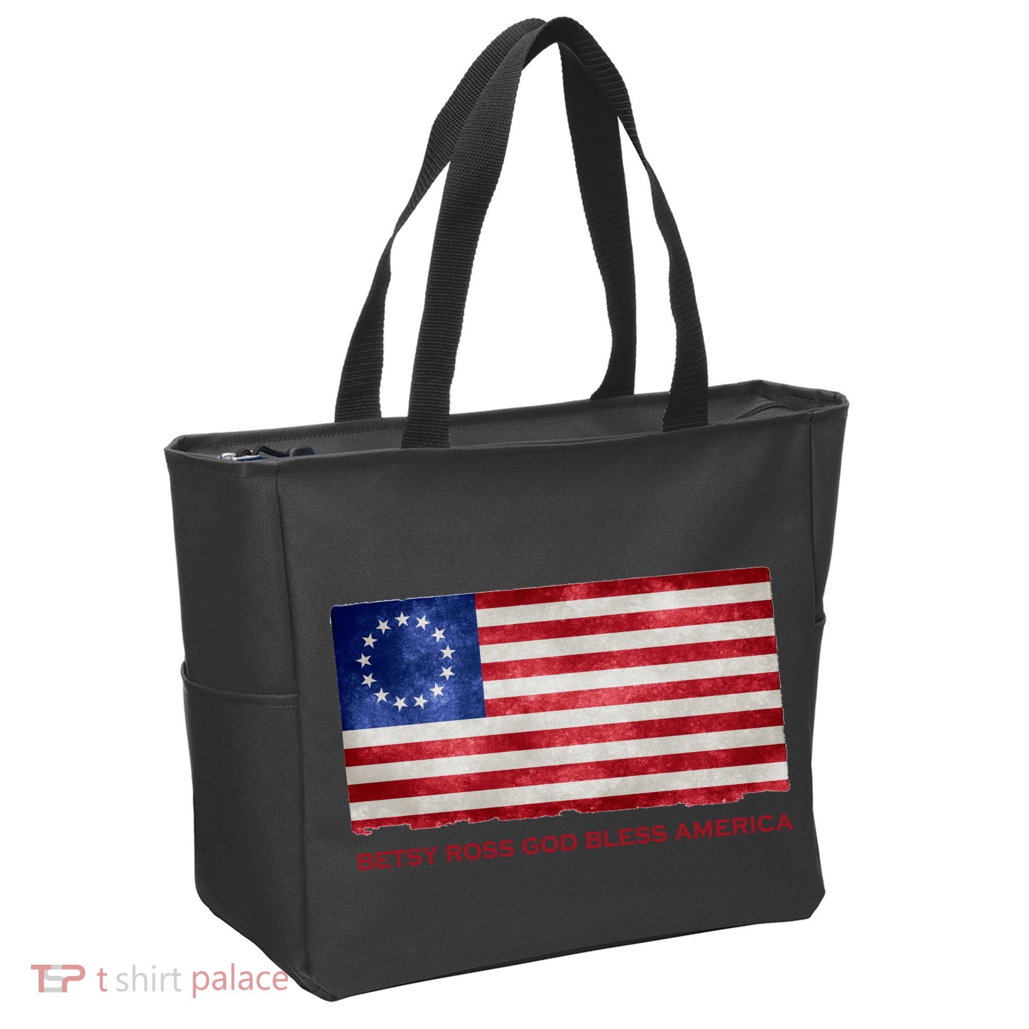 Betsy Ross God Bless America Tote Bag