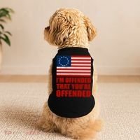 Betsy Ross I'm Offended That You're Offended Doggie Tank thumb 2