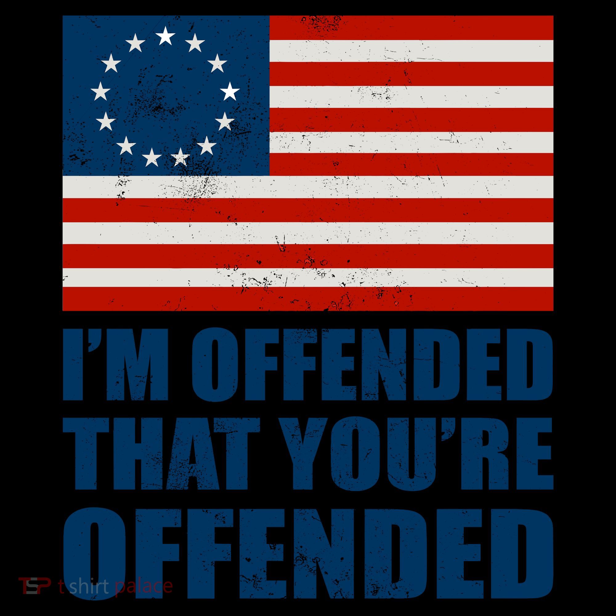 Betsy Ross I'm Offended That You're Offended Coffee Mug