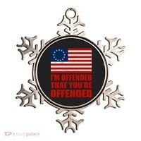Betsy Ross I'm Offended That You're Offended Ornament thumb 0
