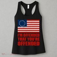Betsy Ross I'm Offended That You're Offended Women's Tank Top thumb 3