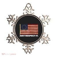 Betsy Ross Original Colonies Just Respect It Ornament thumb 0