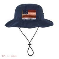 Betsy Ross Original Colonies Just Respect It Bucket Hat thumb 0