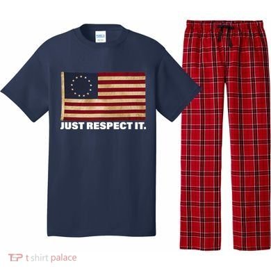 Betsy Ross Original Colonies Just Respect It Pajama Set