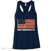 Betsy Ross Original Colonies Just Respect It Women's Tank Top thumb 0