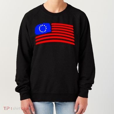 Betsy Ross Original Painted Flag Women's Sweatshirt