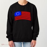 Betsy Ross Original Painted Flag Women's Sweatshirt thumb 0