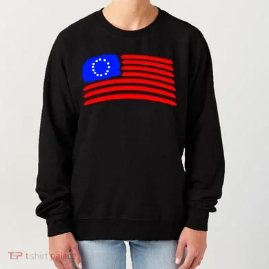 Betsy Ross Original Painted Flag Women's Sweatshirt