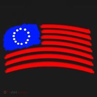 Betsy Ross Original Painted Flag Backpack thumb 2