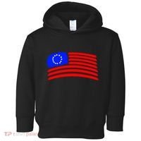 Betsy Ross Original Painted Flag Toddler Hoodie thumb 0