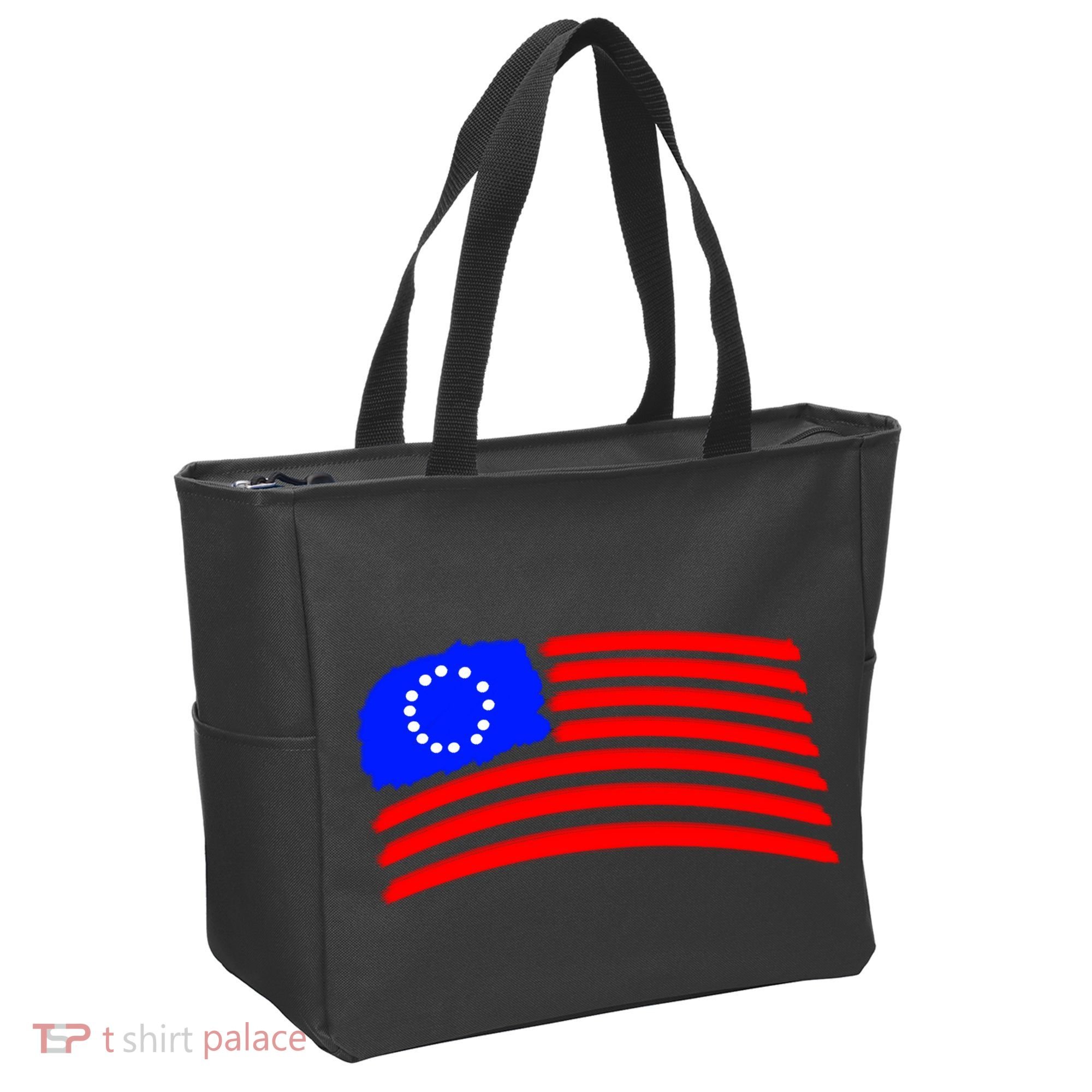 Betsy Ross Original Painted Flag Tote Bag