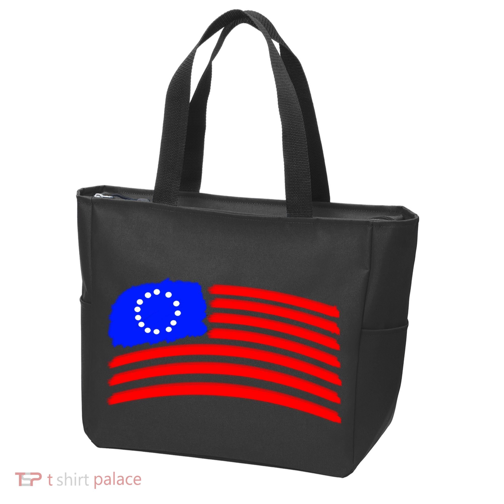 Betsy Ross Original Painted Flag Tote Bag