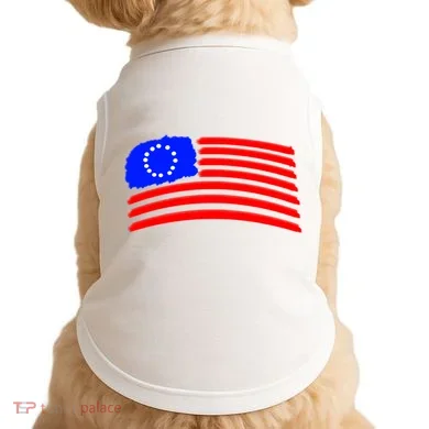 Betsy Ross Original Painted Flag Doggie Tank