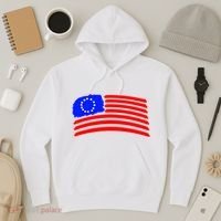 Betsy Ross Original Painted Flag Hoodie thumb 3