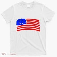 Betsy Ross Original Painted Flag T-Shirt thumb 0