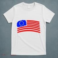 Betsy Ross Original Painted Flag T-Shirt thumb 5
