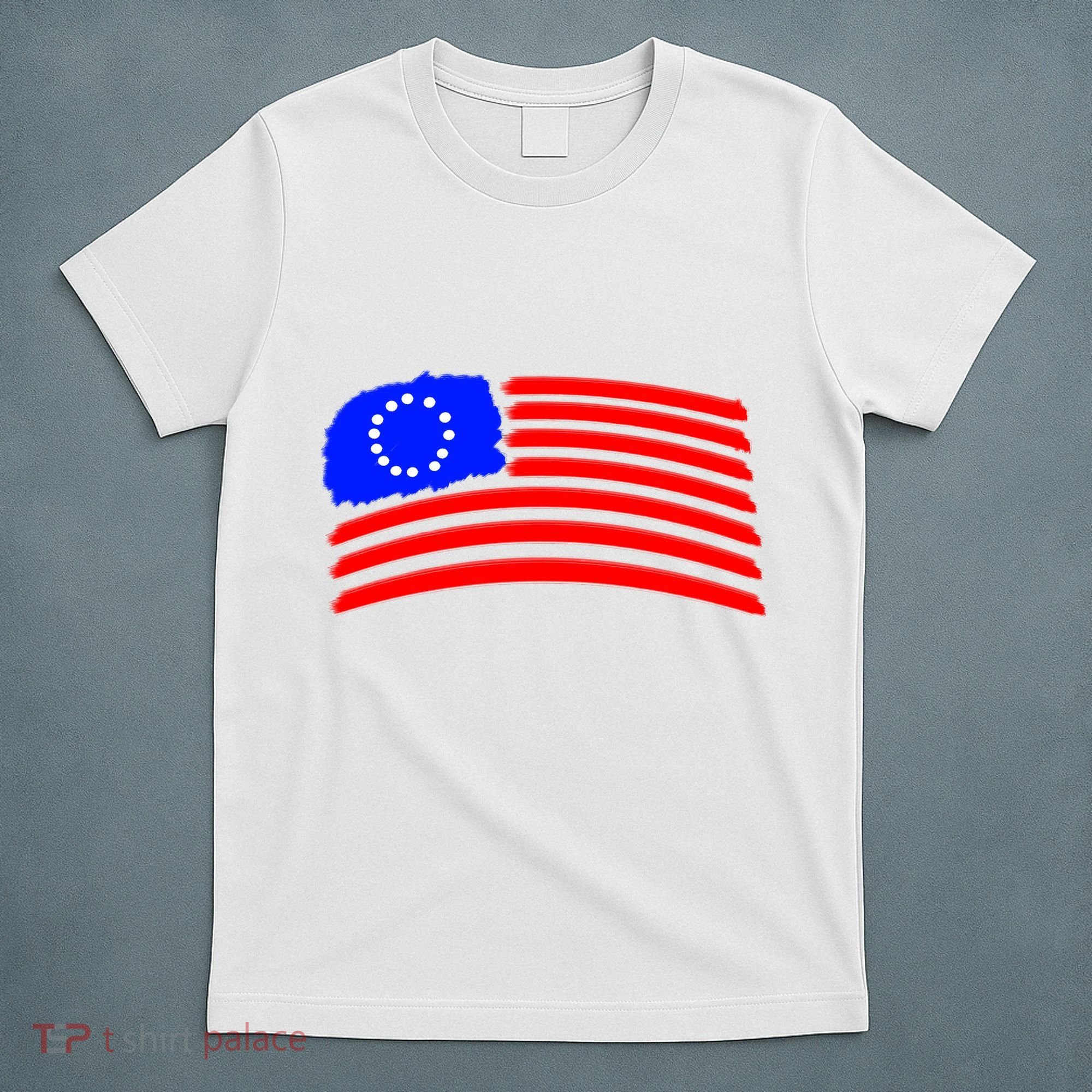 Betsy Ross Original Painted Flag T-Shirt