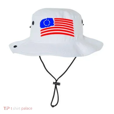 Betsy Ross Original Painted Flag Bucket Hat