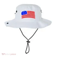 Betsy Ross Original Painted Flag Bucket Hat thumb 0