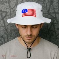 Betsy Ross Original Painted Flag Bucket Hat thumb 2
