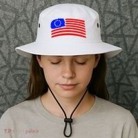 Betsy Ross Original Painted Flag Bucket Hat thumb 3