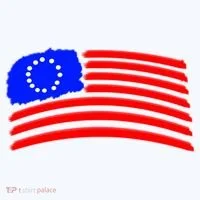 Betsy Ross Original Painted Flag Bucket Hat thumb 4