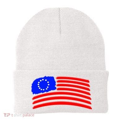 Betsy Ross Original Painted Flag Beanie