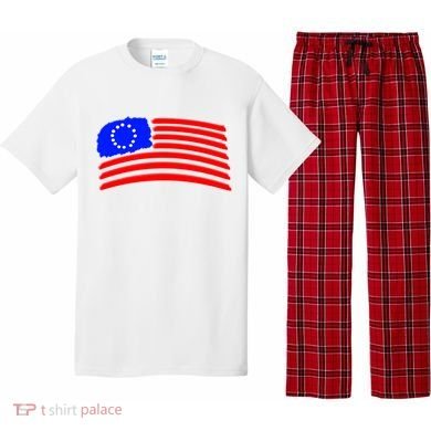Betsy Ross Original Painted Flag Pajama Set