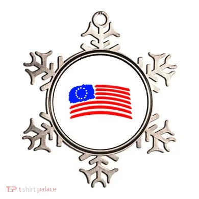 Betsy Ross Original Painted Flag Ornament