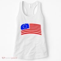 Betsy Ross Original Painted Flag Women's Tank Top thumb 0